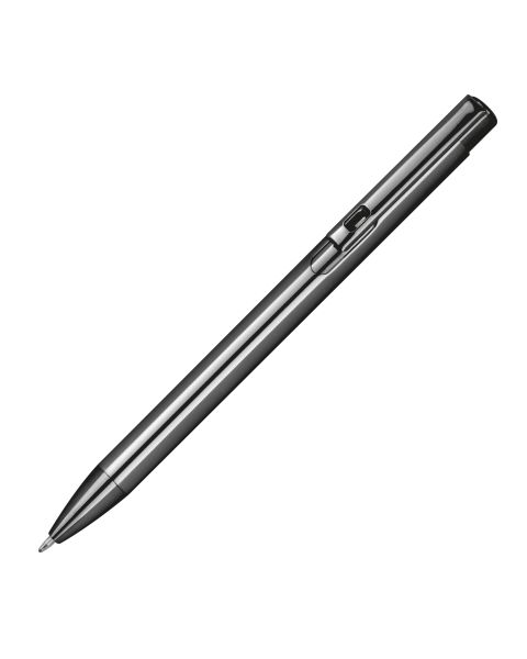 Anthrazit-metallic Kugelschreiber: Stilvolles Design, individuelle Gravur. Perfekt für Büro, Zuhause oder als edles Geschenk