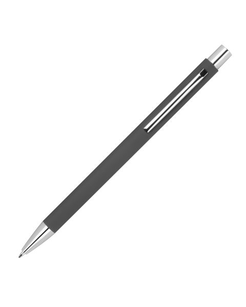
Exklusiver anthrazitfarbener Metall-Kugelschreiber von MrGift: Modernes Design, präzise anthrazitfarbene Mine, hochwertige Verarbeitung. Personalisieren Sie mit Ihrem Logo für eine elegante Note. Schreiben Sie stilvoll in Anthrazit