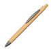 Entdecken Sie unseren Bambus Kugelschreiber mit blauem Schreibstift und Metallclip - ein Kompromiss zwischen Qualität und Nachhaltigkeit. Perfekt für ein exklusives und nachhaltiges Geschenk.