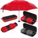 Kompakter Mini-Regenschirm aus 190T Polyester mit EVA-Hülle. Bietet Schutz vor Regen und kann personalisiert werden.