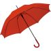Roter Automatikschirm: Stilvoll, funktional, aus strapazierfähigem Polyester. Perfekter Regenschutz für individuellen Stil