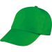 Grüne Baseballkappe: Komfort und Stil aus AZO-freier Baumwolle | Individuell anpassbar für Ihr Logo