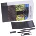 MoLu Premium Gift Set – Designed to impress.Hochwertiges Notizbuch, elegantes Kugelschreiberset und smarter, magnetischer Kartenhalter.Nachhaltig gefertigt aus recyceltem Papier, stilvoll eingebettet in grauem Schaum.Das MoLu Logo ziert den Deckel – Ihr L