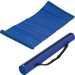 Strandmatte blau (180 x 60 cm) – Wasserabweisend, stylisch, mit Tragegriff und verstellbarem Gurt, ideal für den Strand.