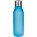 Hellblaue Trinkflasche 550 ml, modernes Design, bruchsicher und ideal für aktive Menschen, personalisierbar mit Logo.