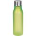 Apfelgrüne Trinkflasche 550 ml, modernes Design, bruchsicher und ideal für aktive Menschen, personalisierbar mit Logo.