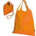 Orange, faltbare Einkaufstasche bei MrGift: Praktisch, lebhaft, individuell bedruckbar. Jetzt bestellen und Ihre Marke in Orange auffällig präsentieren