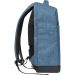 Blauer Rucksack: Strapazierfähiges 600D Polyester, USB-Anschluss, Laptopfach, atmungsaktive Gurte. Stilvoll und funktional für den mobilen Lebensstil