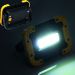 10-Watt COB Arbeitslampe mit drei Lichtmodi, ausklappbarem Henkel, robustem Design und personalisierbar mit Ihrem Logo.