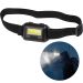 Kompakte COB-Stirnlampe mit 3 Watt, verstellbarem Gummiband, drei Lichtmodi und der Möglichkeit zur Personalisierung.