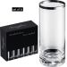 Set aus 6 mundgeblasenen Kristallgläsern für Longdrinks und Cocktails, elegantes Design mit individueller Werbeanbringung.